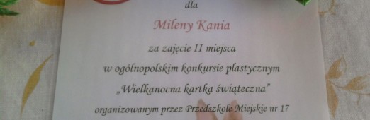 Talenty w Przedszkolu