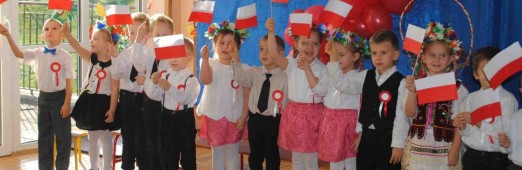 Święto Niepodległości w Przedszkolu w Tarnawie