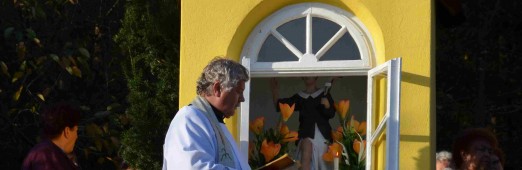 Poświęcenie kapliczki Św. Stanisława Kostki