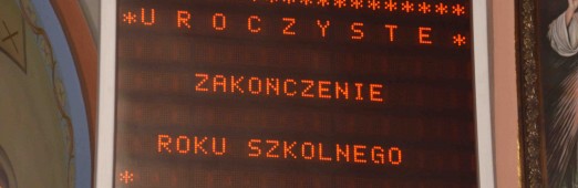 Zakończenie roku szkolnego