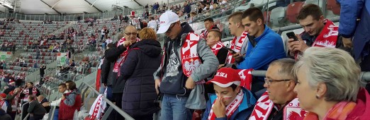 Kibice z Tarnawy wspierali nasza reprezentację