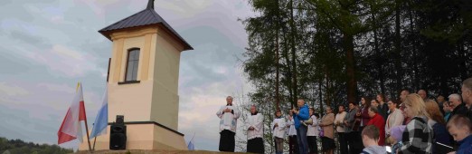 Poświęcenie kapliczki św. Jana Nepomucena