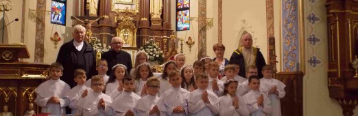 Pielgrzymka dziękczynna dzieci z klasy IIII