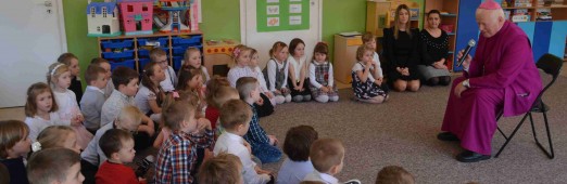 Wizyta Ks. Arcybiskupa Adama Szala w Przedszkolu