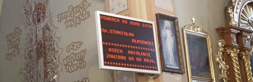 Ostatnie pożegnanie śp. Stanisława Błażowskiego