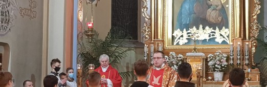 Pożegnanie Księdza Łukasza