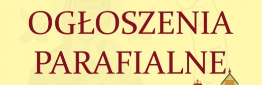 Ogłoszenia