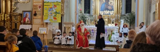 Święty Mikołaj w naszym Kościele