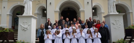 Pielgrzymka dzieci pierwszokomunijnych